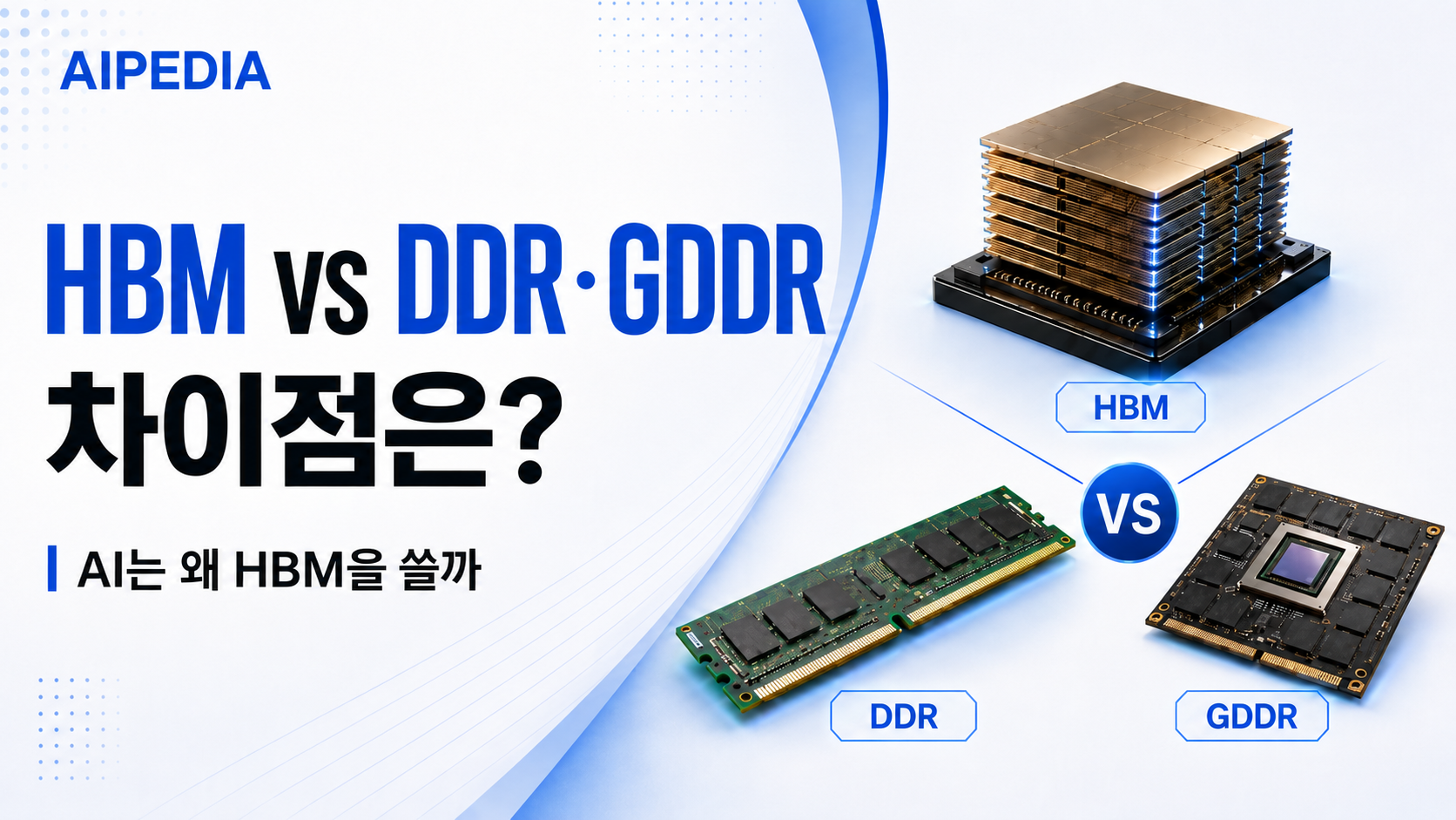 HBM과 DDR·GDDR 차이점 썸네일