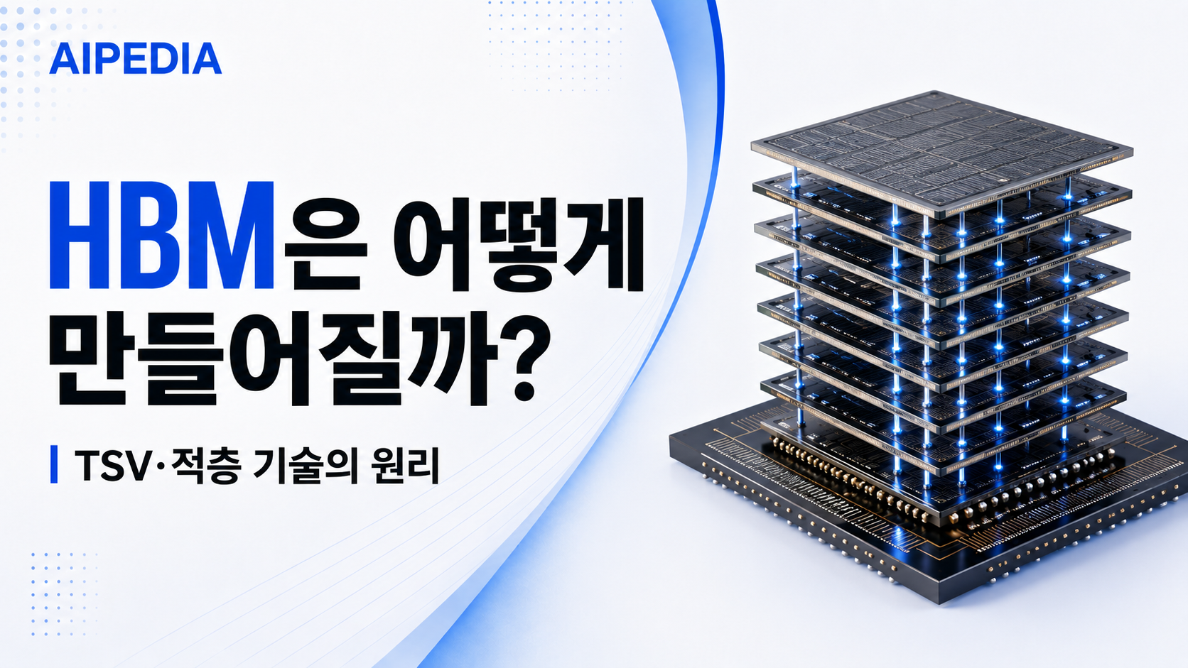 HBM 기술과 TSV 적층 원리 썸네일